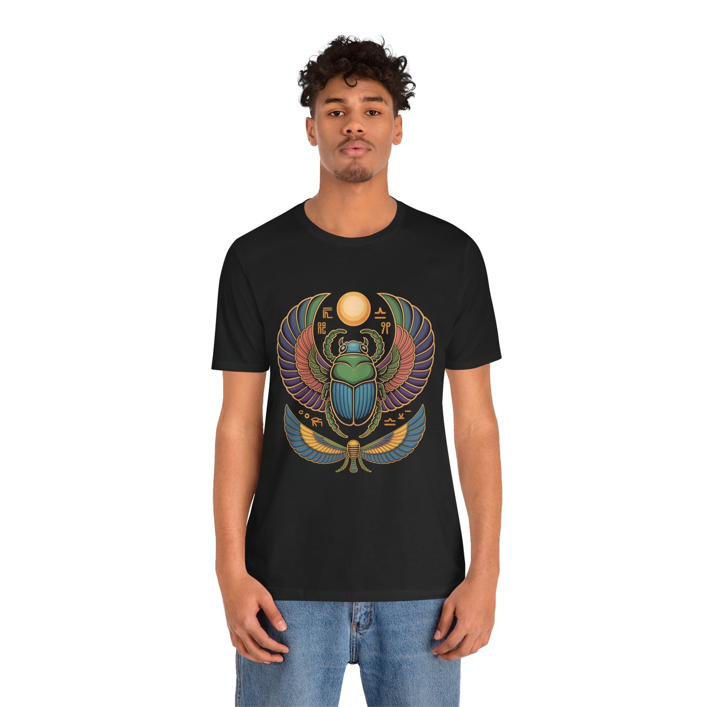 Cosmic Arabic Scarab | T-Shirt