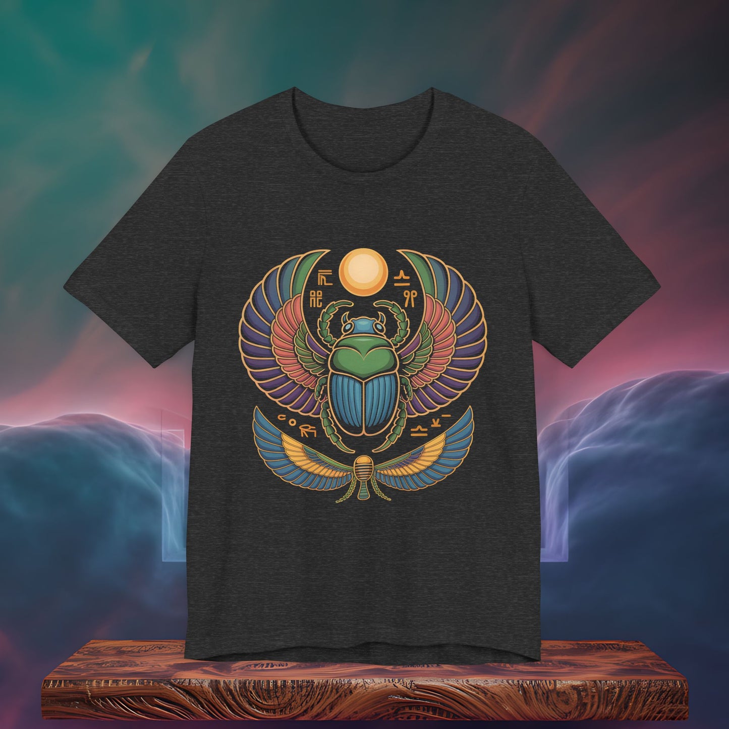 Cosmic Arabic Scarab | T-Shirt