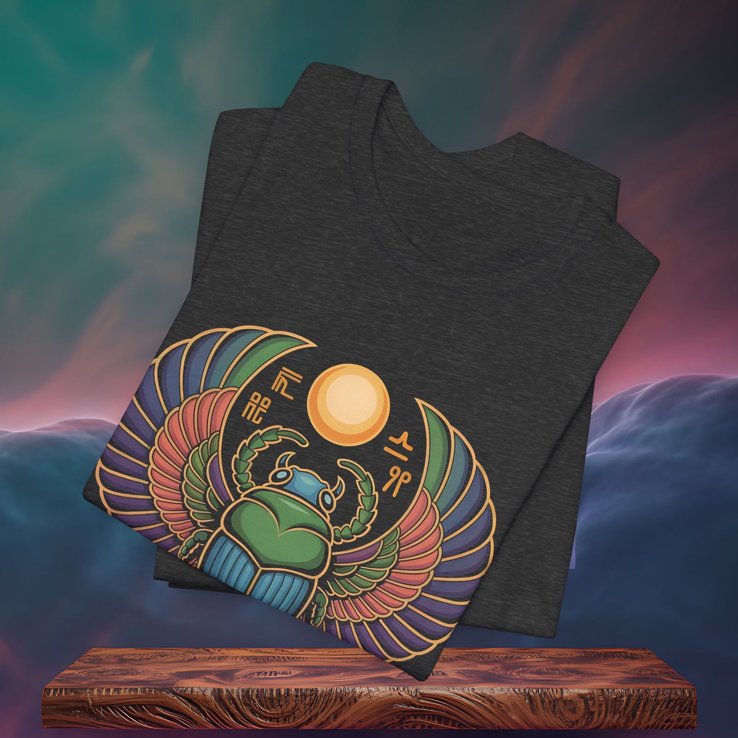 Cosmic Arabic Scarab | T-Shirt