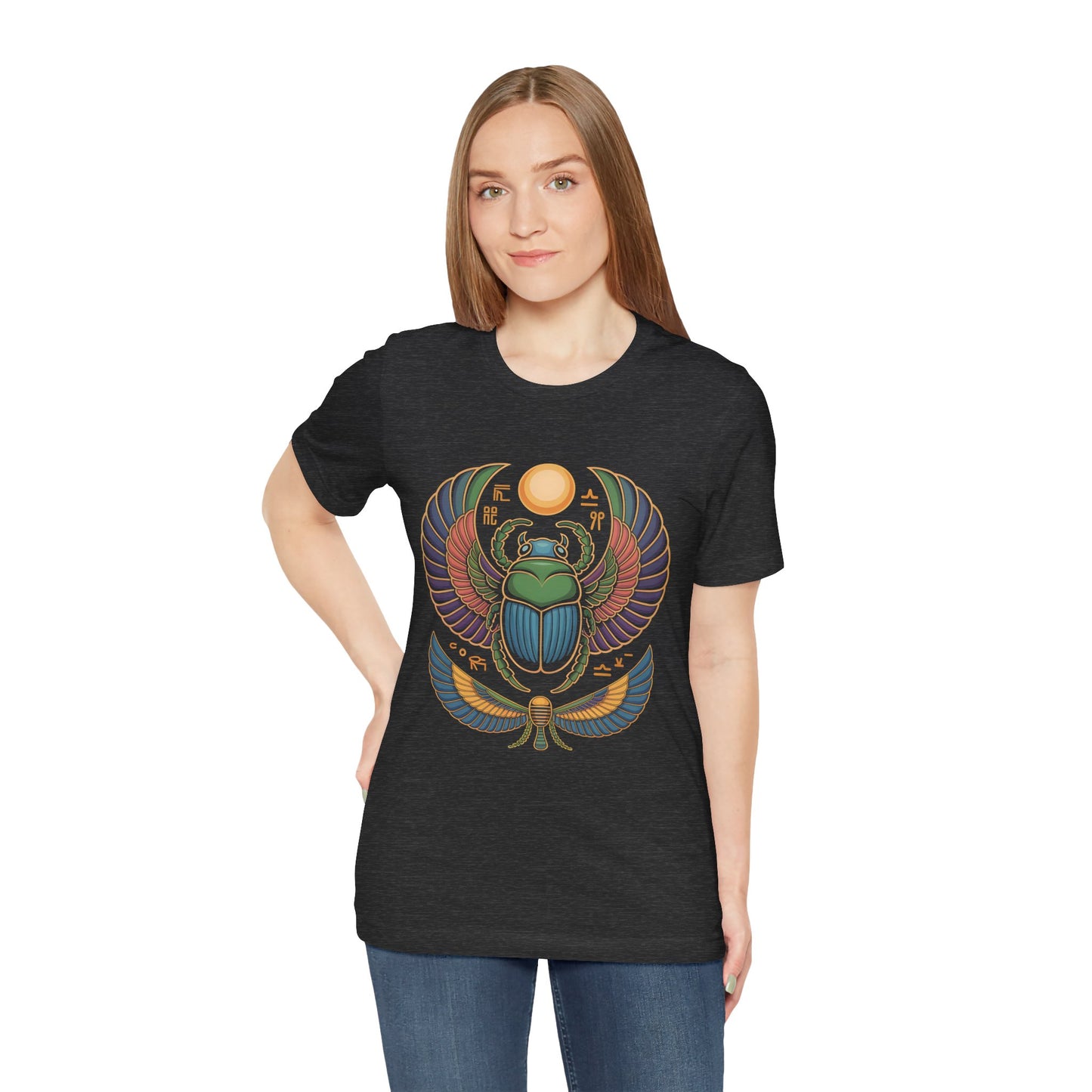 Cosmic Arabic Scarab | T-Shirt